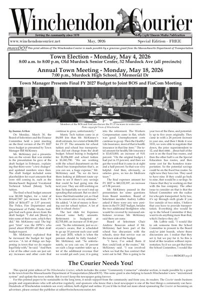 The front page, May 2026
